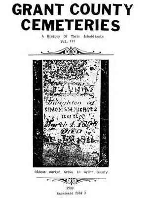 cover image of Grant County Cemeteries, Vol. III